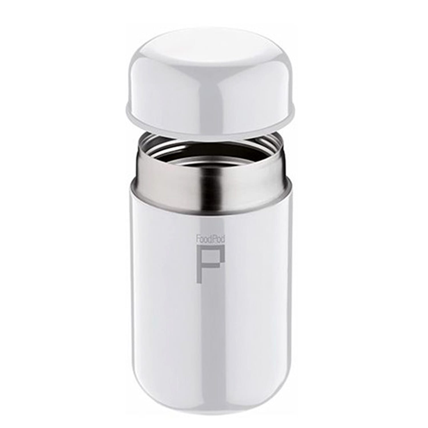 Set of 2 - Pioneer Stainless Steel Food Pod Capsule Flask 280ml and Pioneer Stainless Steel Food Pod Capsule Flask 400ml