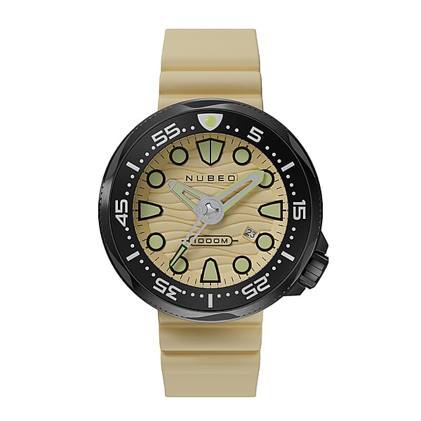 Nubeo Ventana Automatic Limited Edition Japanese Movement Beige Dial ...