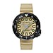 Nubeo Ventana Automatic Limited Edition Japanese Movement Yellow Dial 100 ATM Water Resistant Watch with Silicon Strap