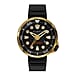 Nubeo Ventana Automatic Limited Edition Japanese Movement Yellow Dial 100 ATM Water Resistant Watch with Silicon Strap