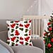 100% Cotton Towel Embroidery Soft Cushion Cover with Stocking Pattern (45x45cm)