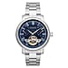 Thomas Earnshaw Longcase Double Retrograde Mens Automatic Mansfield 5 ATM Water Resistant Watch with Stainless Steel Bracelet