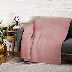 Teddy Fleece Double Layered Blanket (Double Size 200x150 cm)