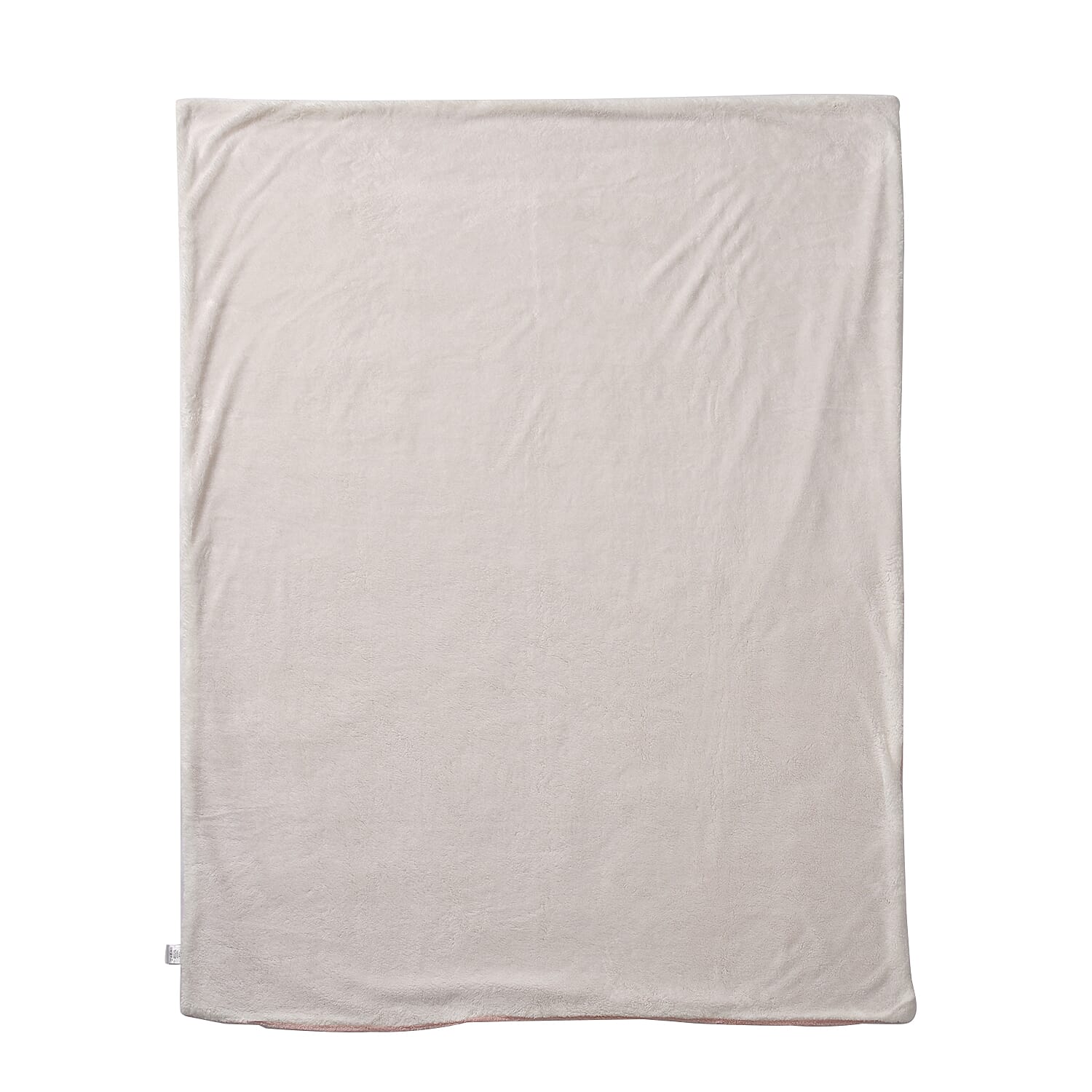 Teddy Fleece Double Layered Sherpa Blanket (Double Size 200x150 cm) - Pink