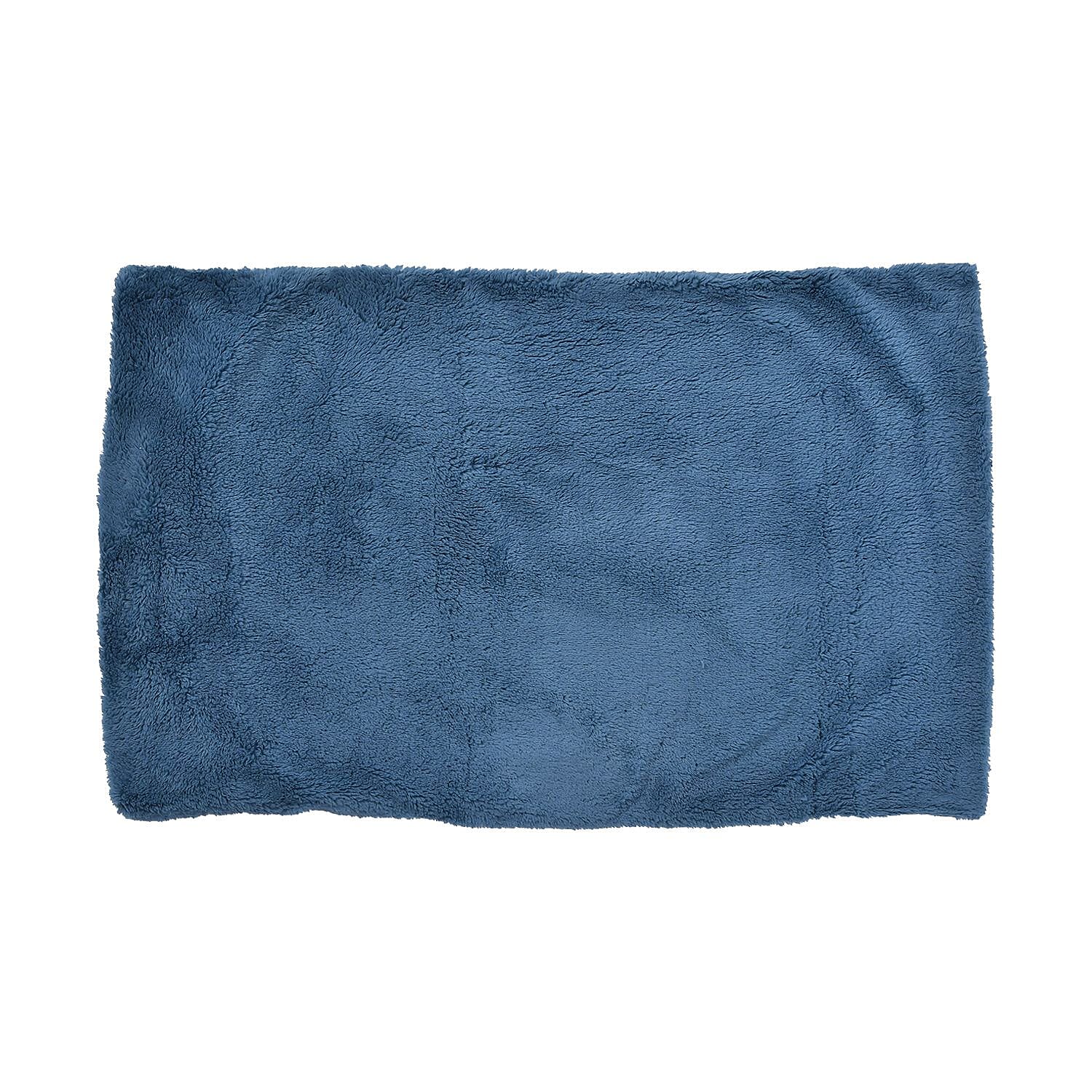 Luxury Edition - 3 Piece Set Teddy Fleece Duvet Cover & 2 Pillowcases - Grey