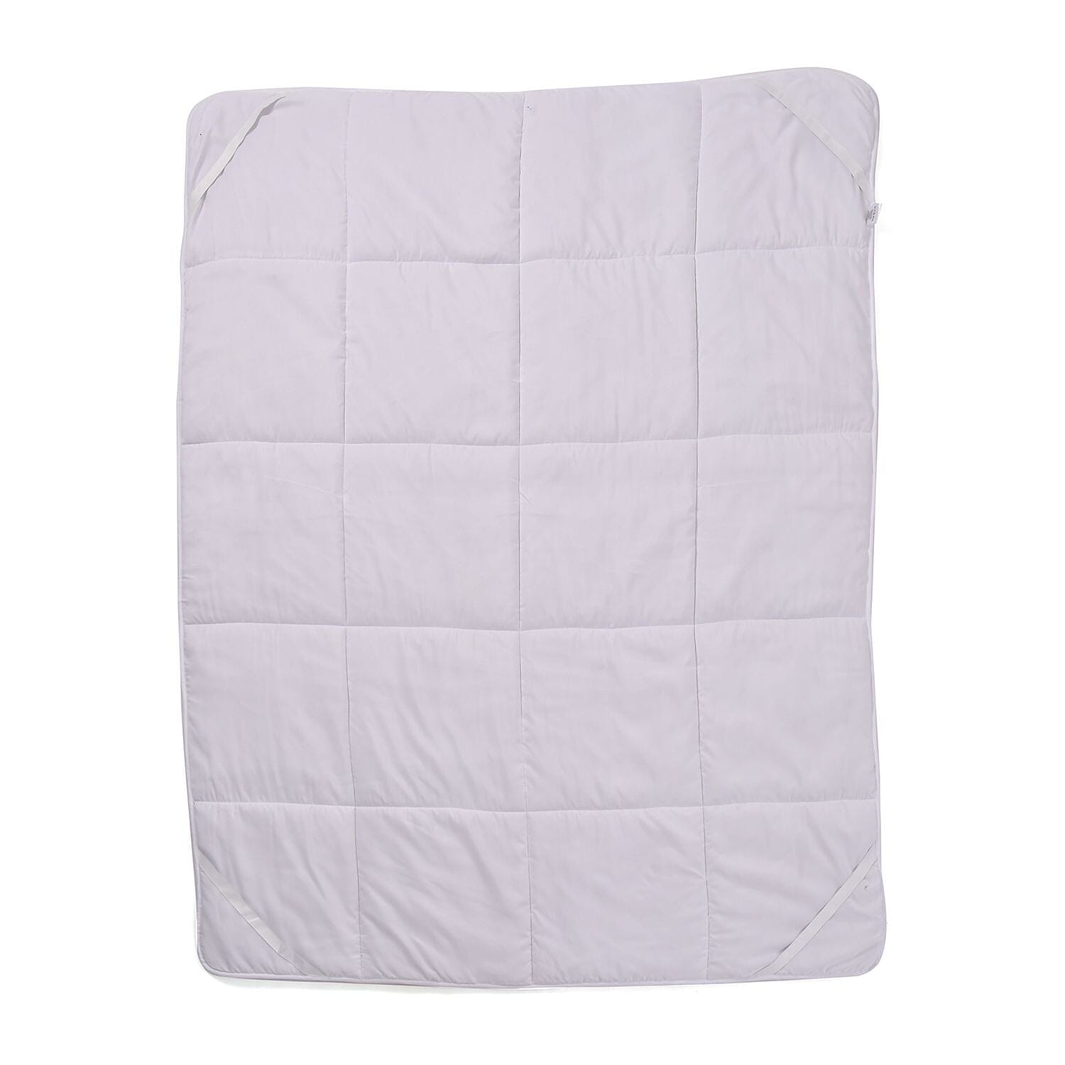 Luxury Edition - Teddy Fleece Quilted Mattress Enhancer - Grey