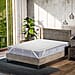 Luxury Edition - Teddy Fleece Quilted Mattress Enhancer - Grey