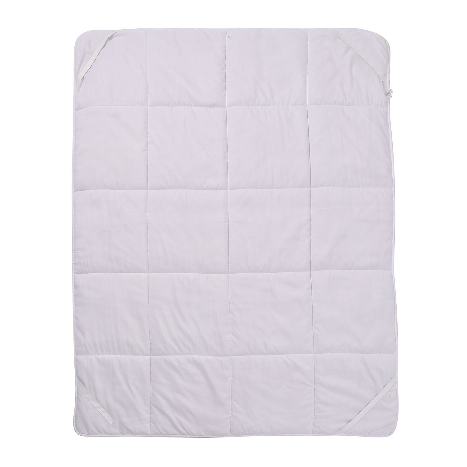 Luxury Edition - Teddy Fleece Quilted Mattress Enhancer - Grey