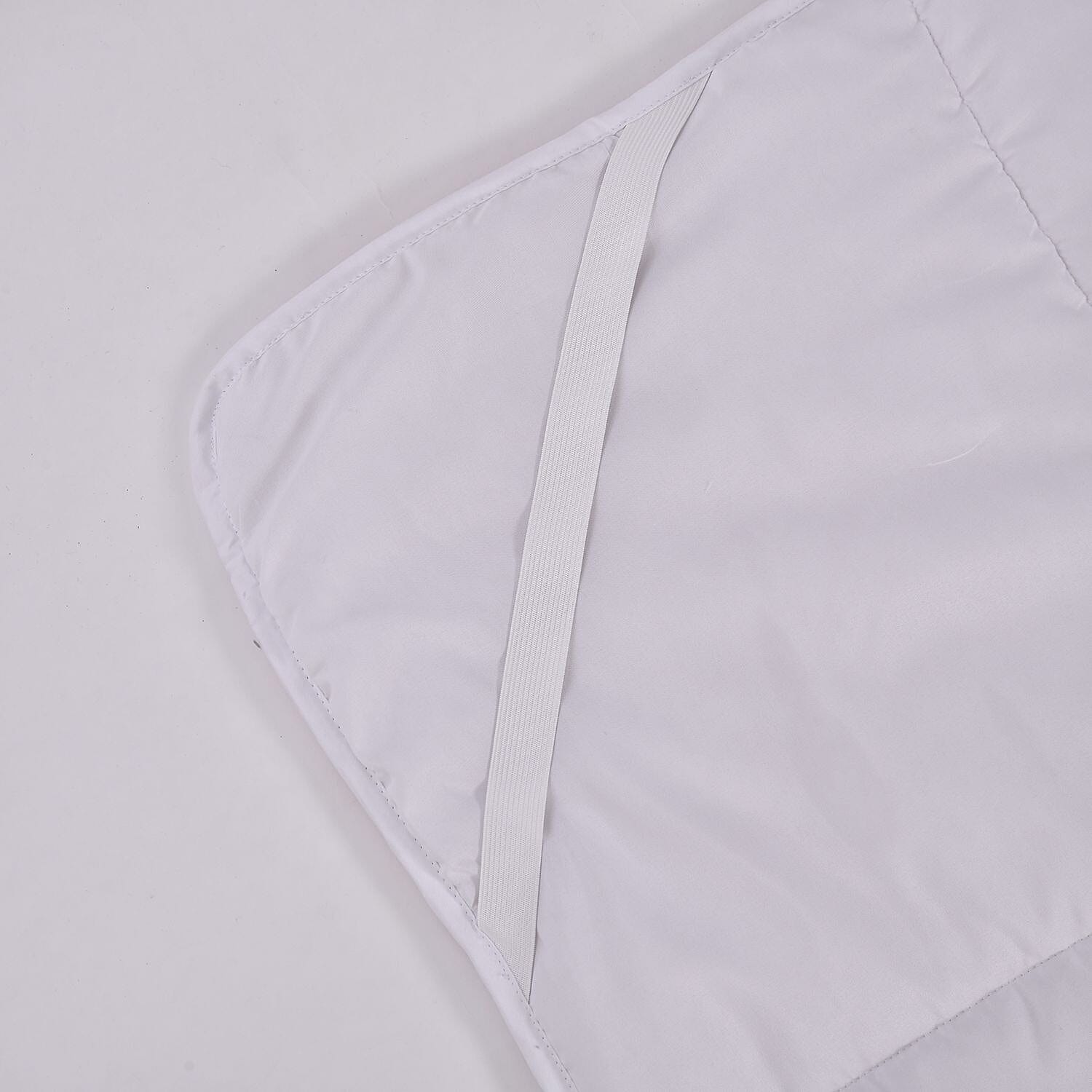 Luxury Edition - Teddy Fleece Quilted Mattress Enhancer - Grey