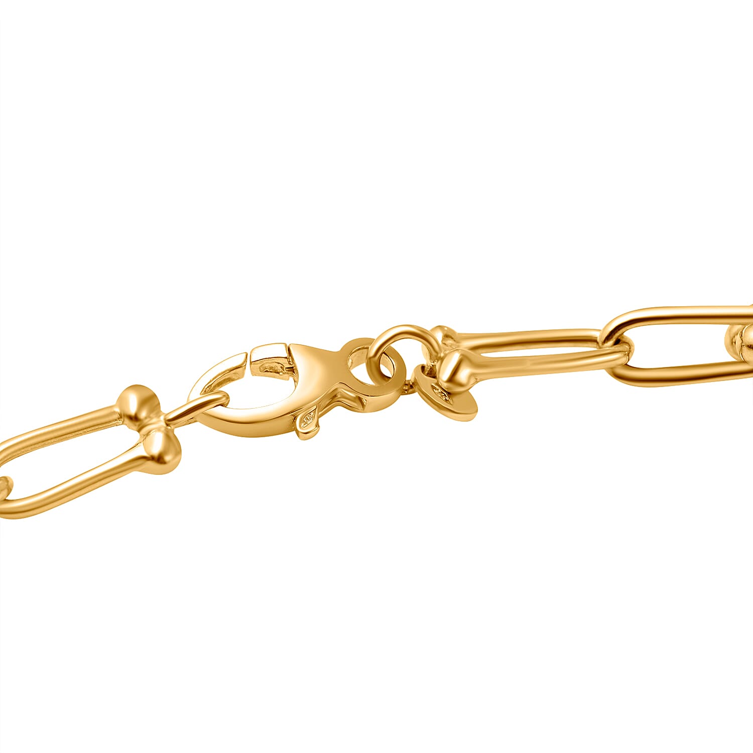 Maestro Collection 9K Yellow Gold Hardware Necklace (Size - 20), Gold Wt. 13.08 Gms