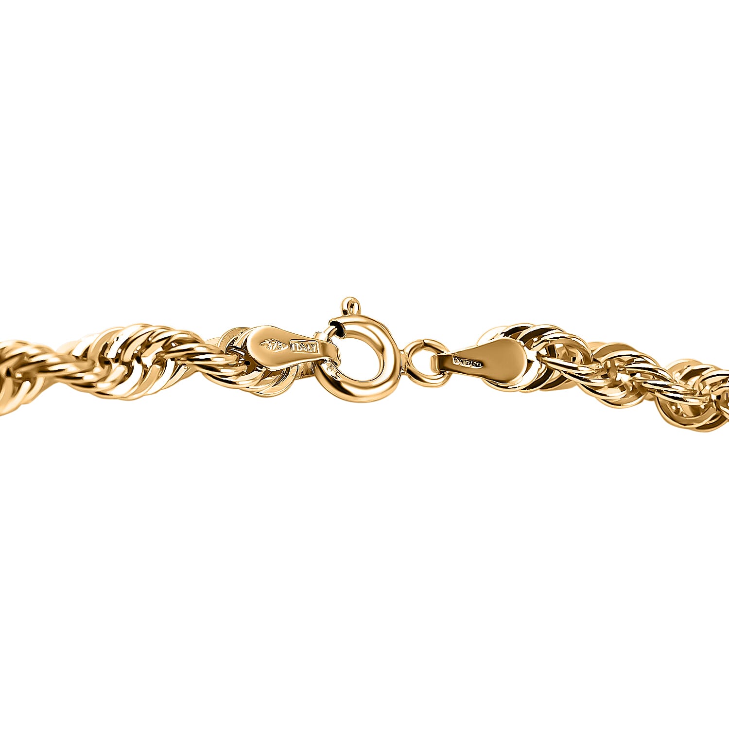 Maestro Collection - 9K Yellow Gold Rope Necklace (Size - 20), Gold Wt. 6.71 Gms