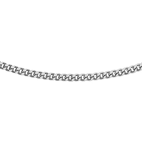 9K White Gold  Chain (Size - 22),  Gold Wt. 2.6 Gms