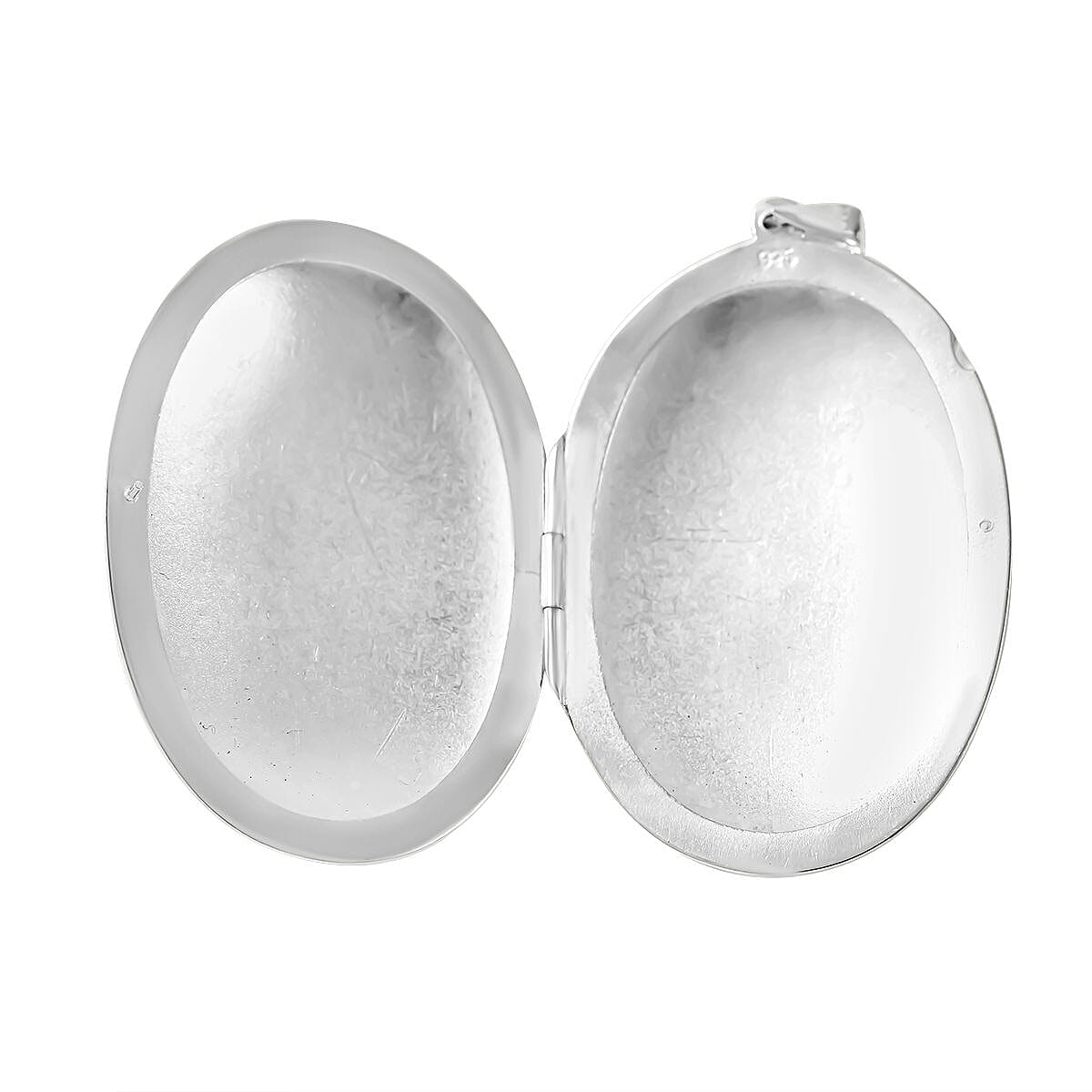 Bangkok Closeout - Sterling Silver Engraved Handmade Round Pendant, Silver Wt. 15.2 Gms