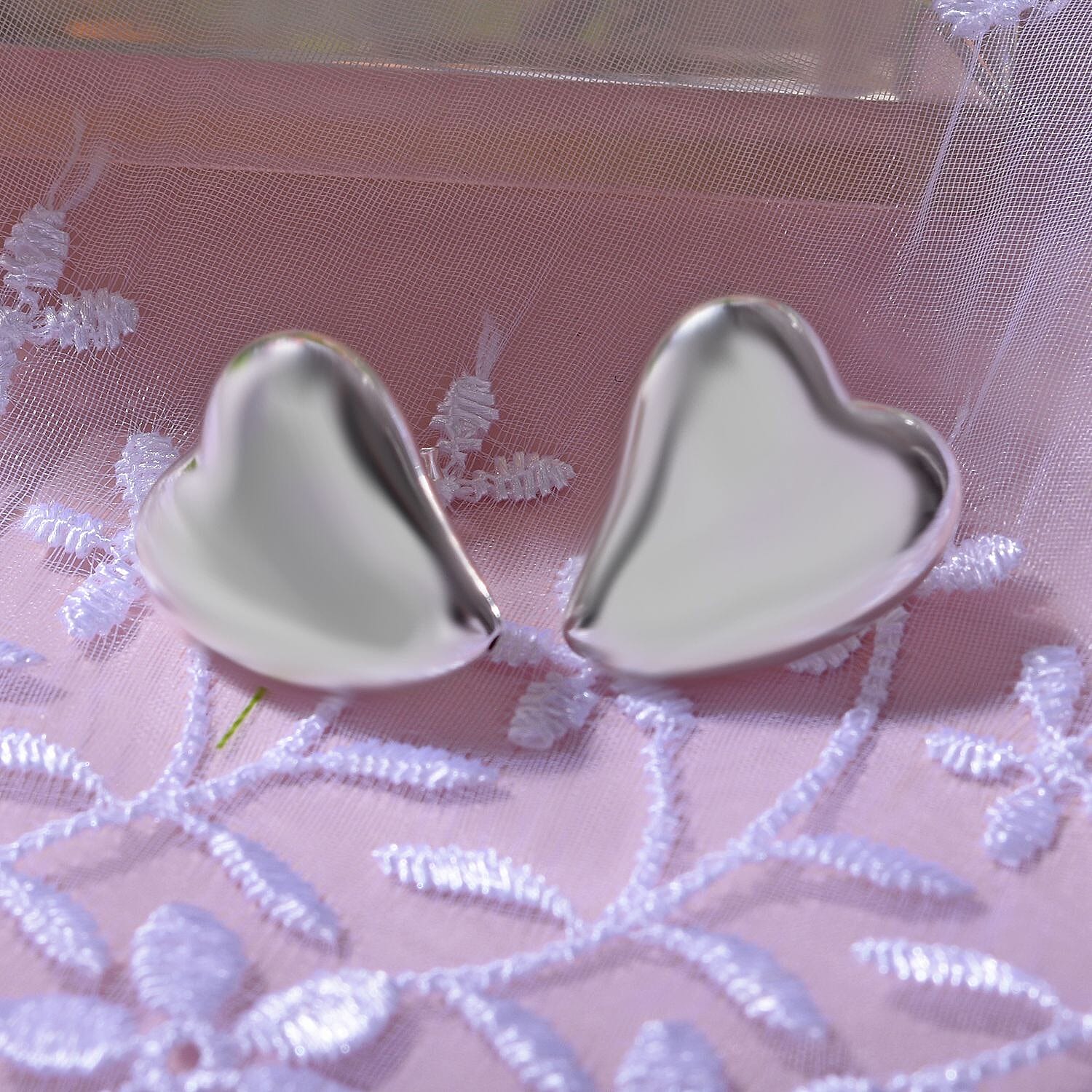 Bangkok Closeout - Sterling Silver Heart Earrings
