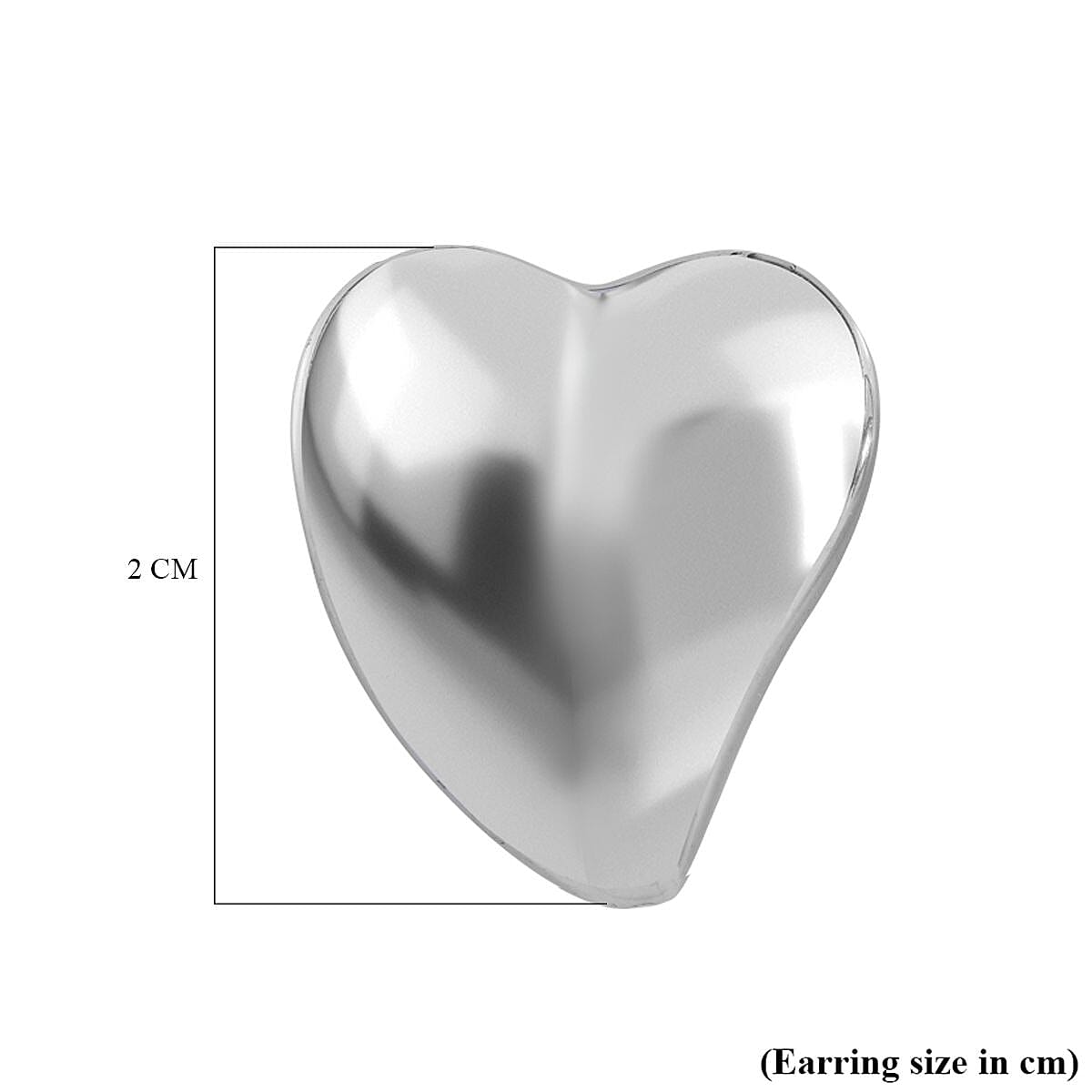 Bangkok Closeout - Sterling Silver Heart Earrings