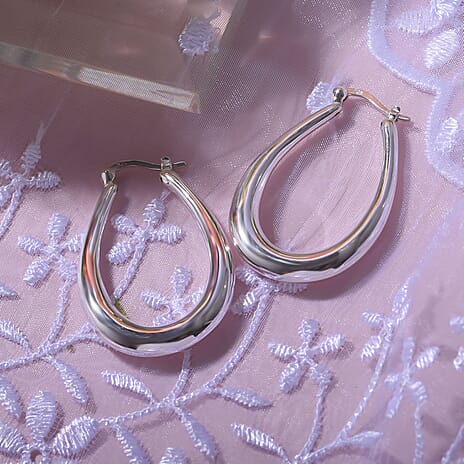 Bangkok Closeout - Sterling Silver Hoop Earrings