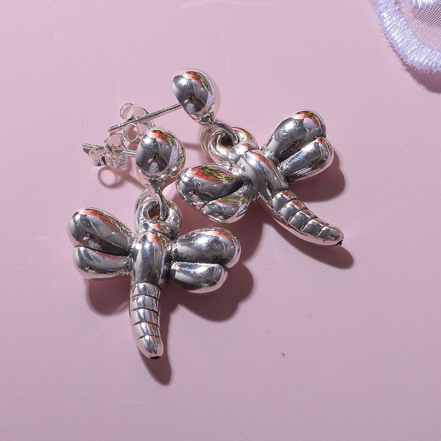 Bangkok Closeout - Sterling Silver Dragonfly Earrings