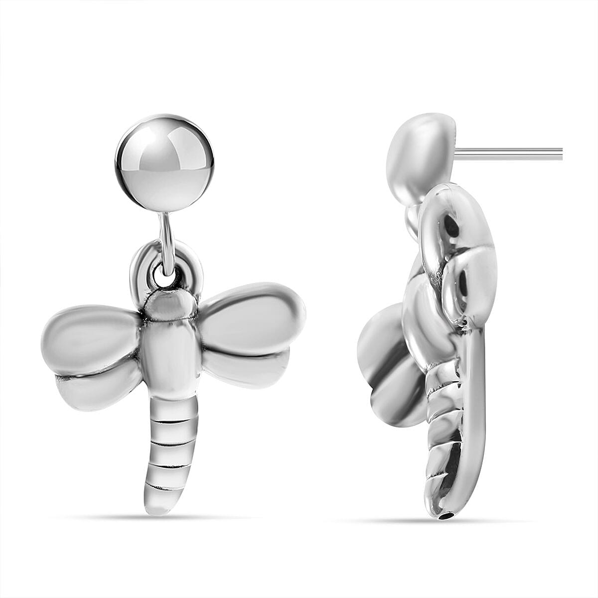 Bangkok Closeout - Sterling Silver Dragonfly Earrings