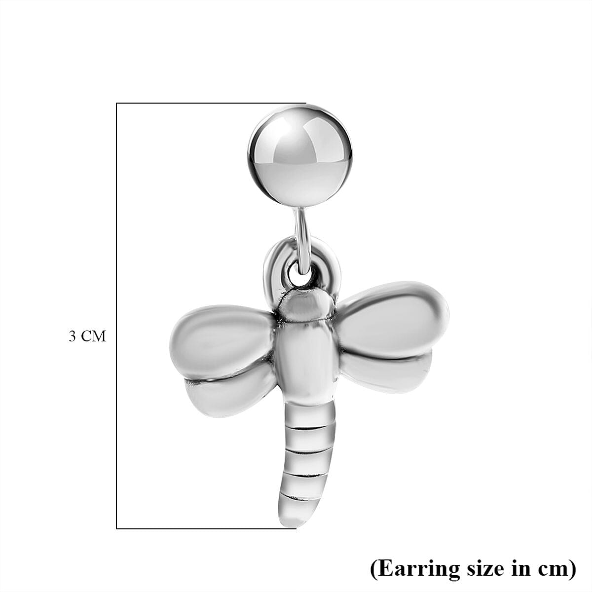 Bangkok Closeout - Sterling Silver Dragonfly Earrings