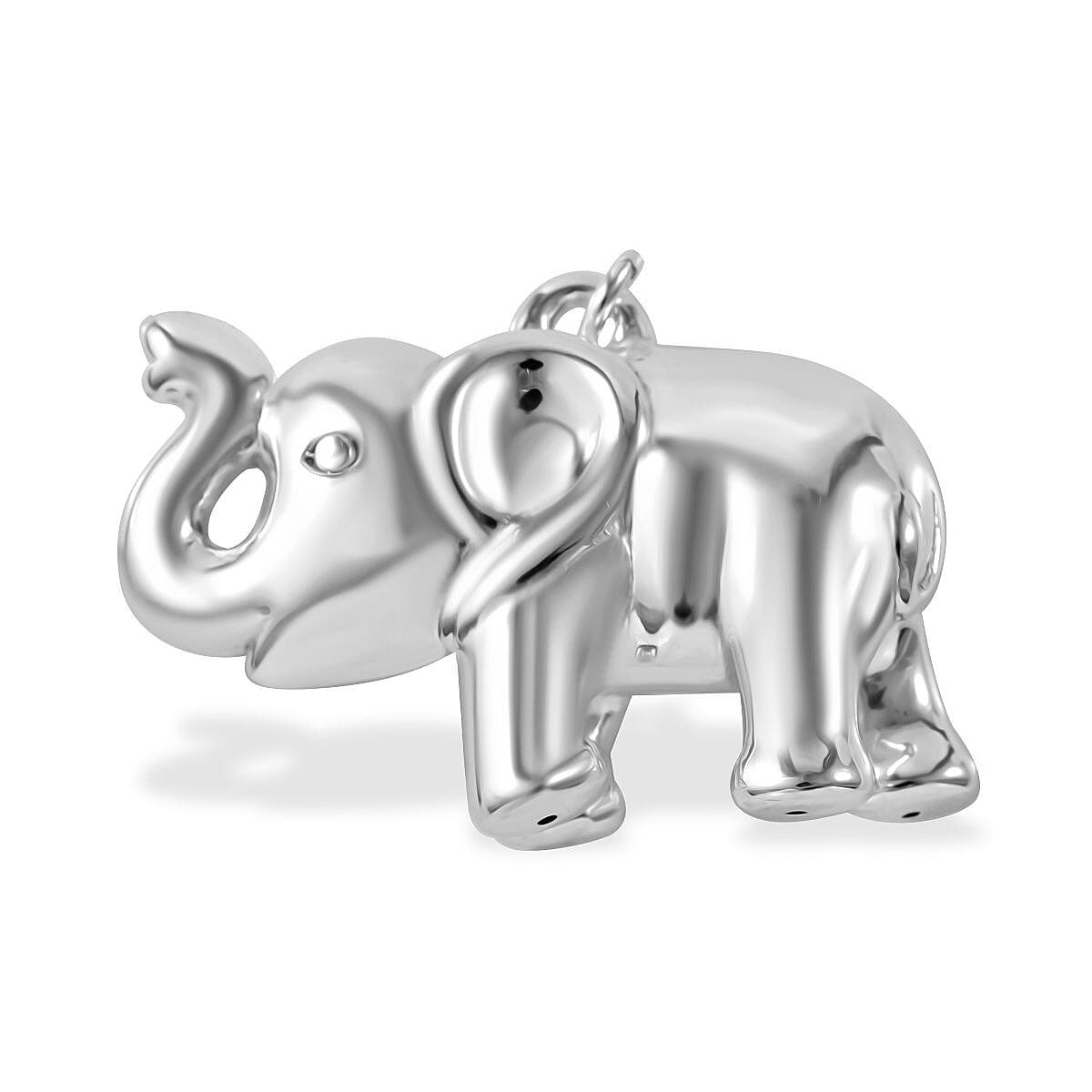  Bangkok Closeout - Sterling Silver Elephant Pendant. Silver Wt 10.00 Gms