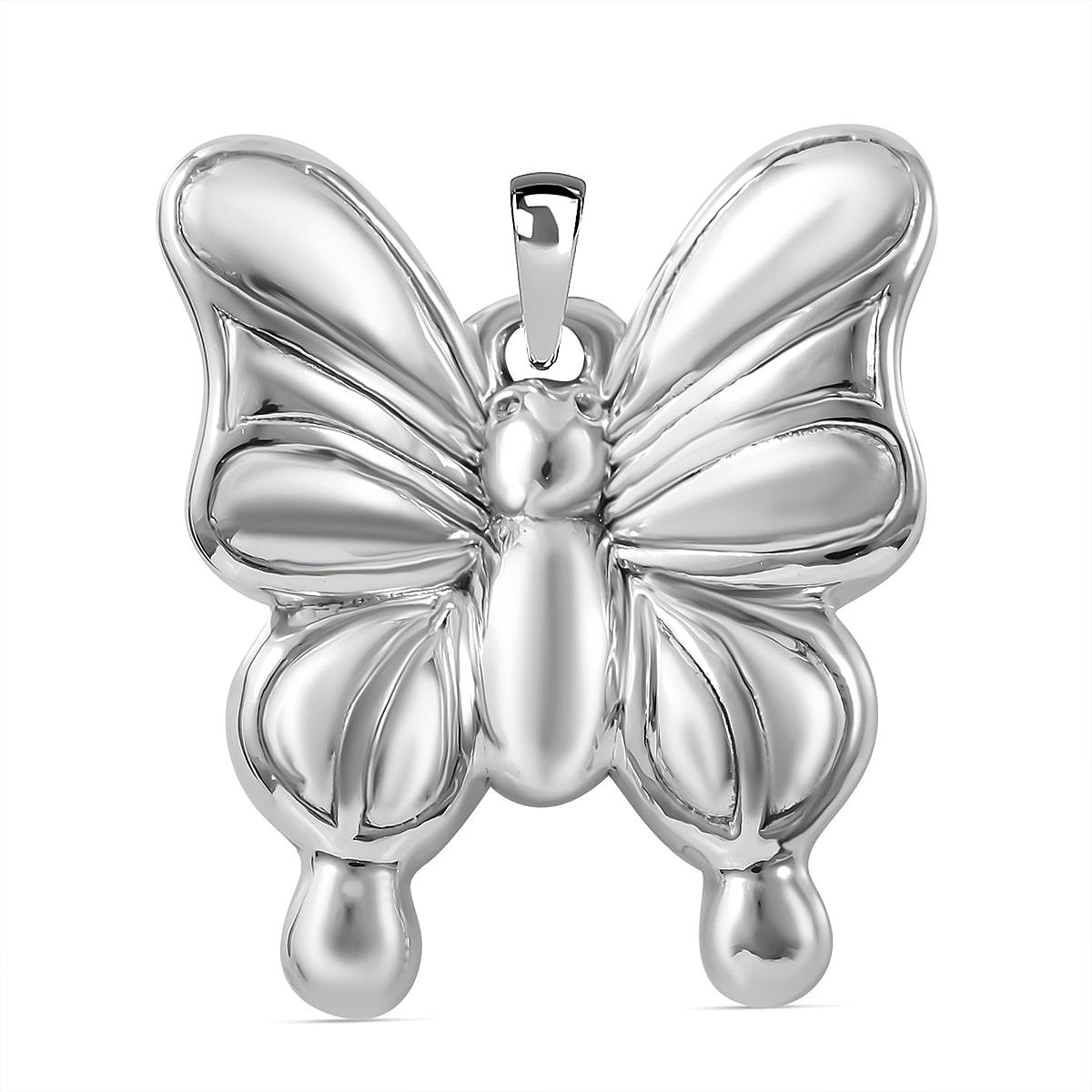 Sterling Silver Butterfly Pendant, Silver Wt. 8.5 Gms