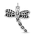 Bangkok Closeout - Sterling Silver Dragonfly Pendant