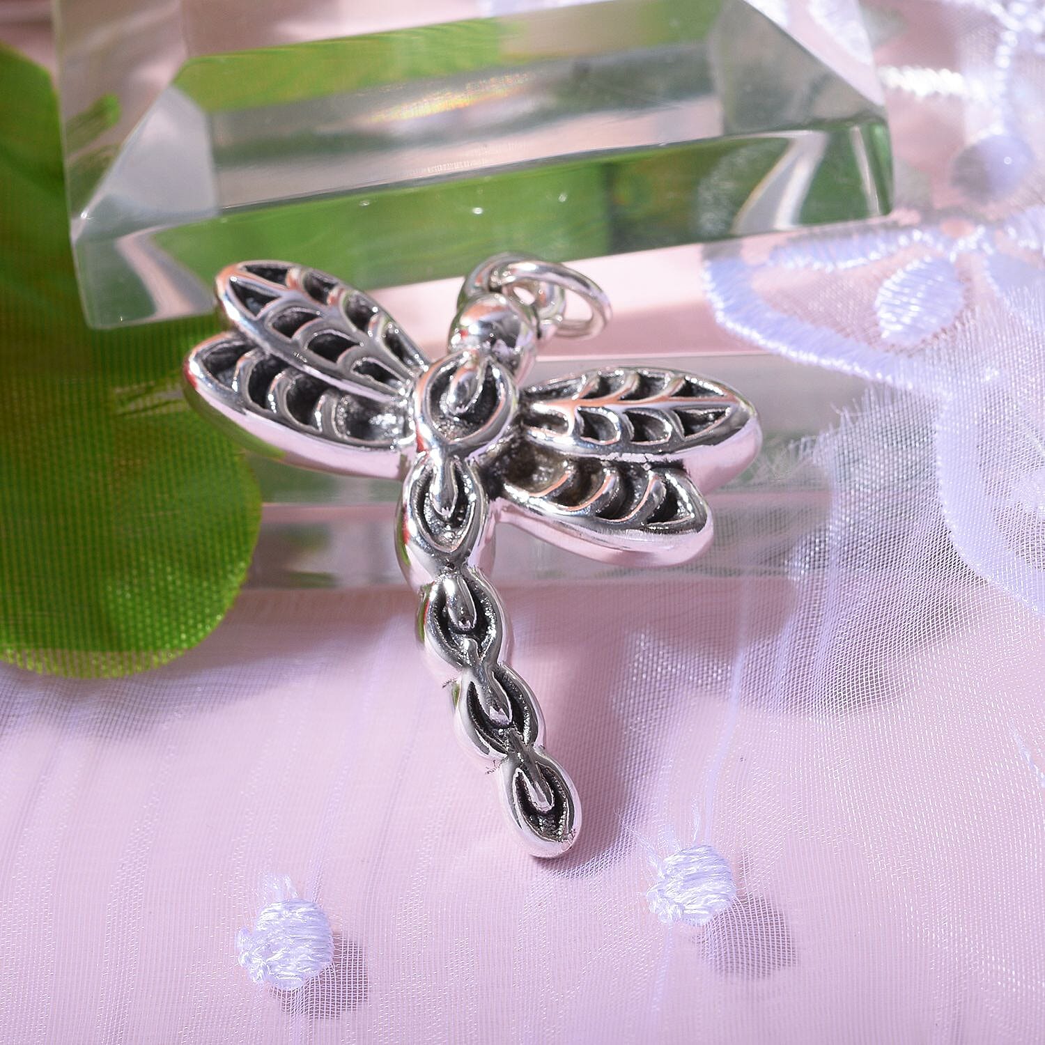 Bangkok Closeout - Sterling Silver Dragonfly Pendant