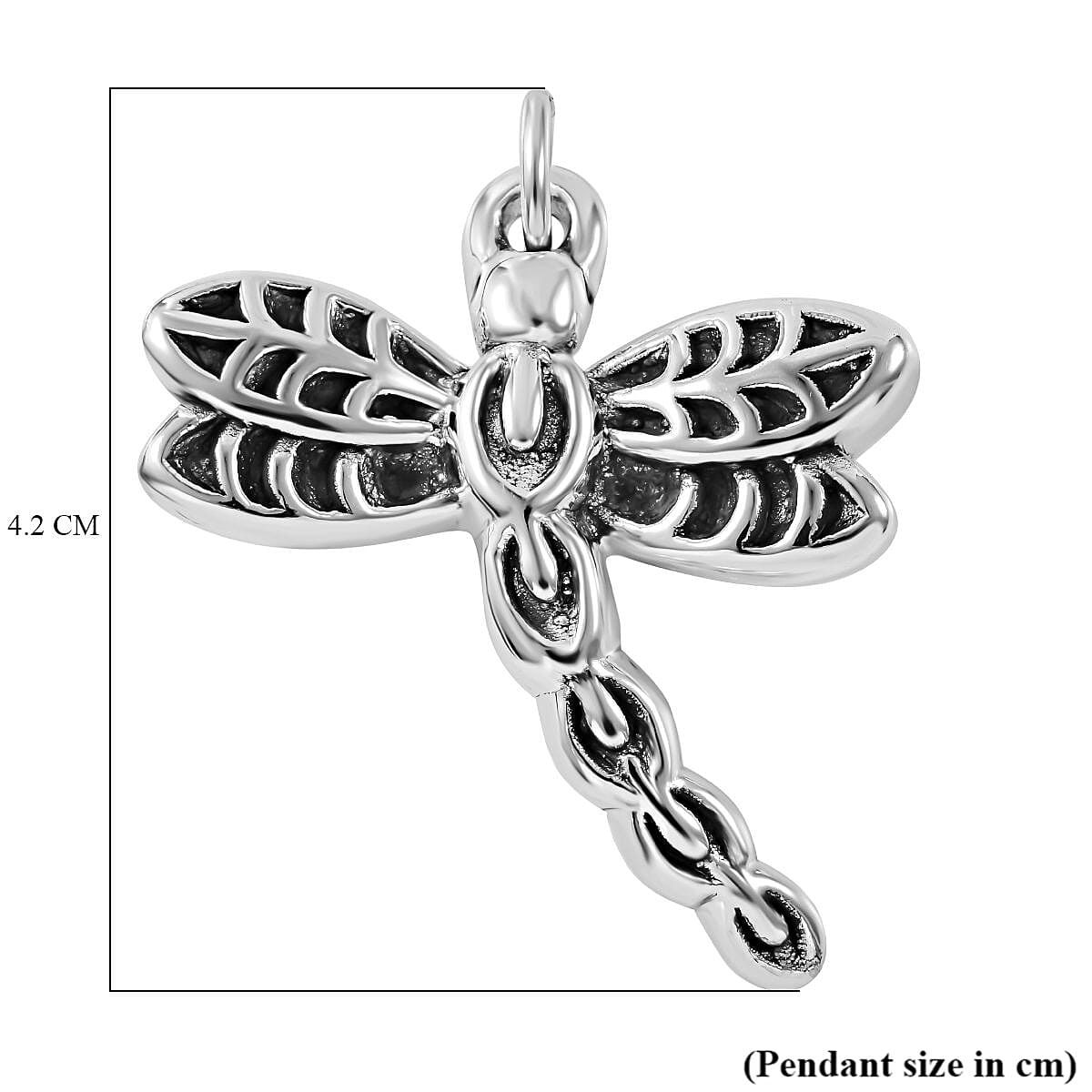 Bangkok Closeout - Sterling Silver Dragonfly Pendant