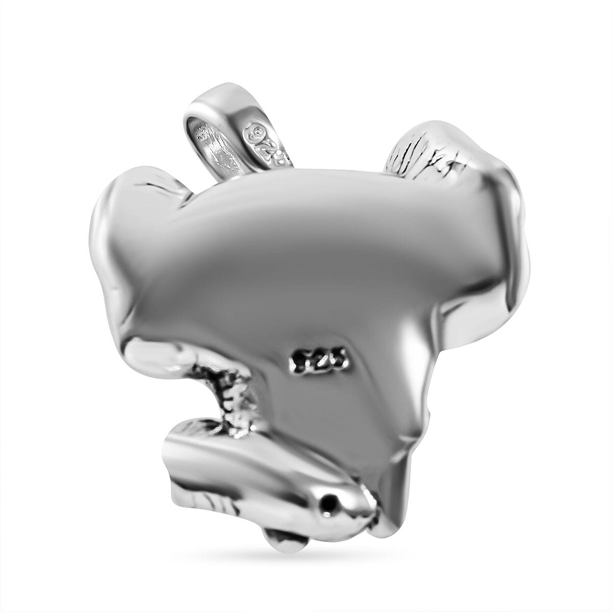 Bangkok Closeout - Sterling Silver Elephant Head Pendant