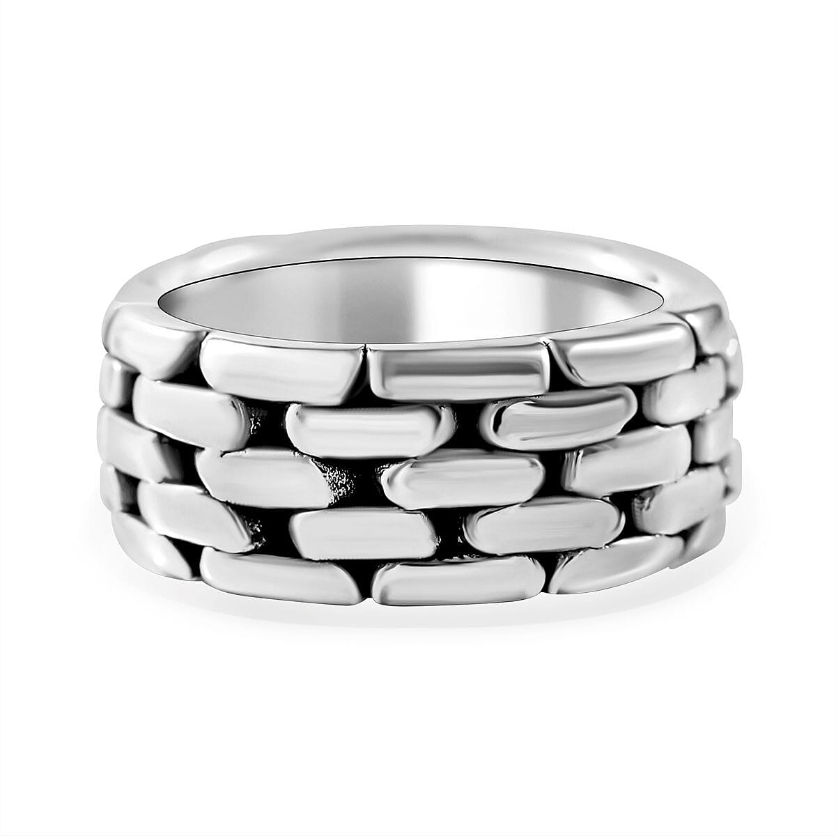 Bangkok Closeout - Sterling Silver Panther Link Ring