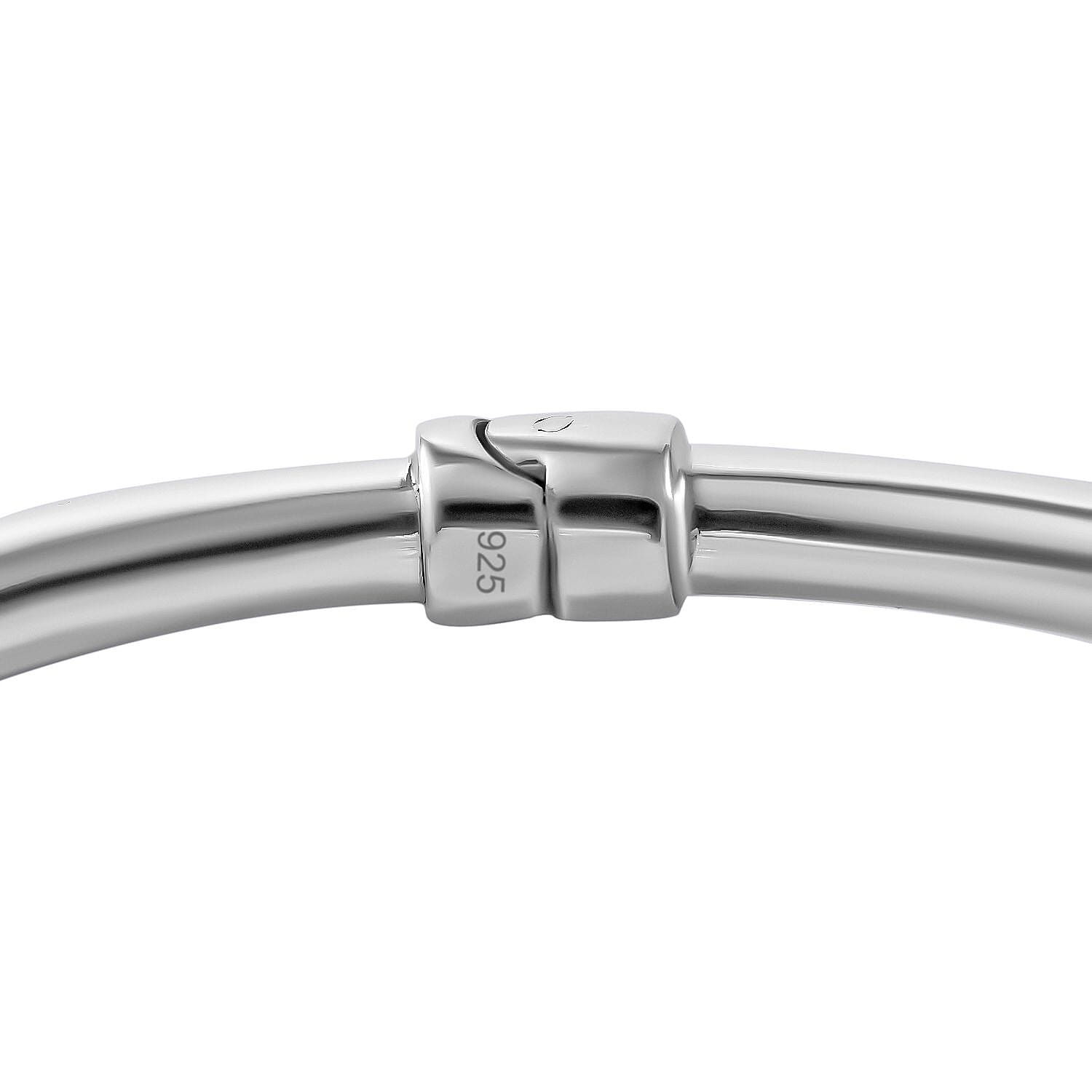Bangkok Close Out Deal- Sterling Silver Turtle Bypass Bangle (Size - 7.5), Silver Wt. 14.78 Gms