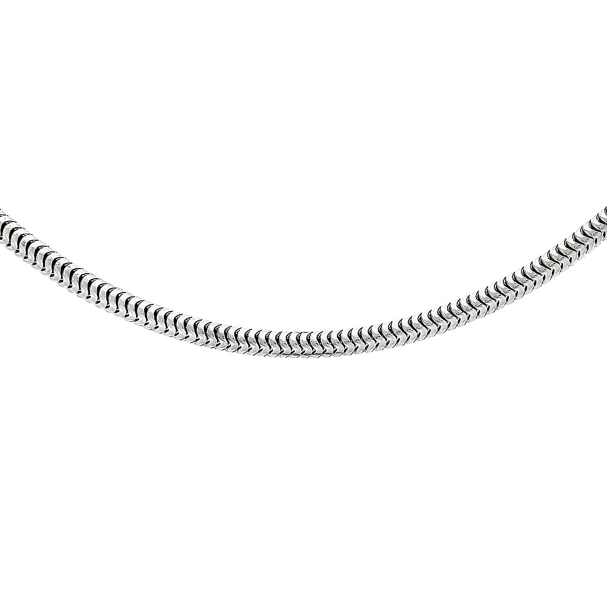 Sterling Silver Chain (Size - 24),  Silver Wt. 6.4 Gms