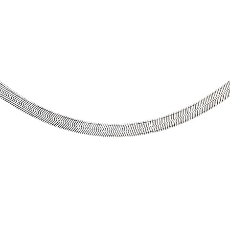 Sterling Silver 3.1mm Flat Snake Chain 18 Inch Sterling Silver 3.1mm Flat Snake Chain 18 Inch
