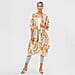 TAMSY Floral Pattern Kimono (Curve Size) - Blue