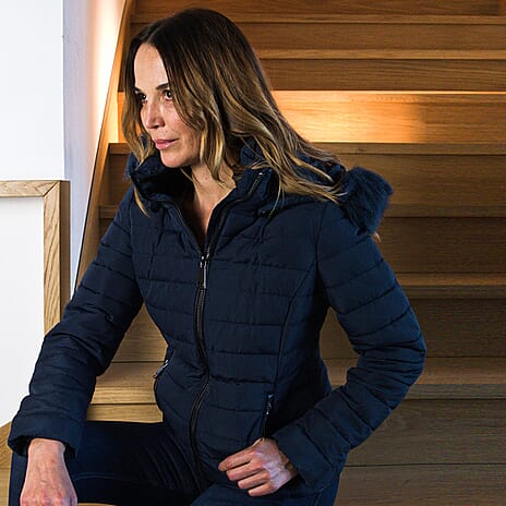 19V69 ITALIA by Alessandro Versace Jacket (Size-L) - Blue