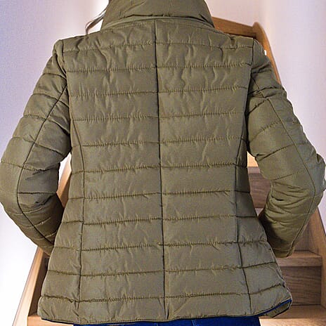 19V69 ITALIA by Alessandro Versace Jacket (Size-L) - Khaki