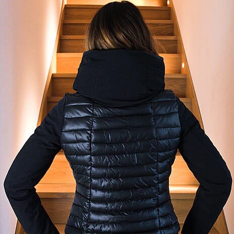 19V69 ITALIA by Alessandro Versace Jacket (Size-L) - Black