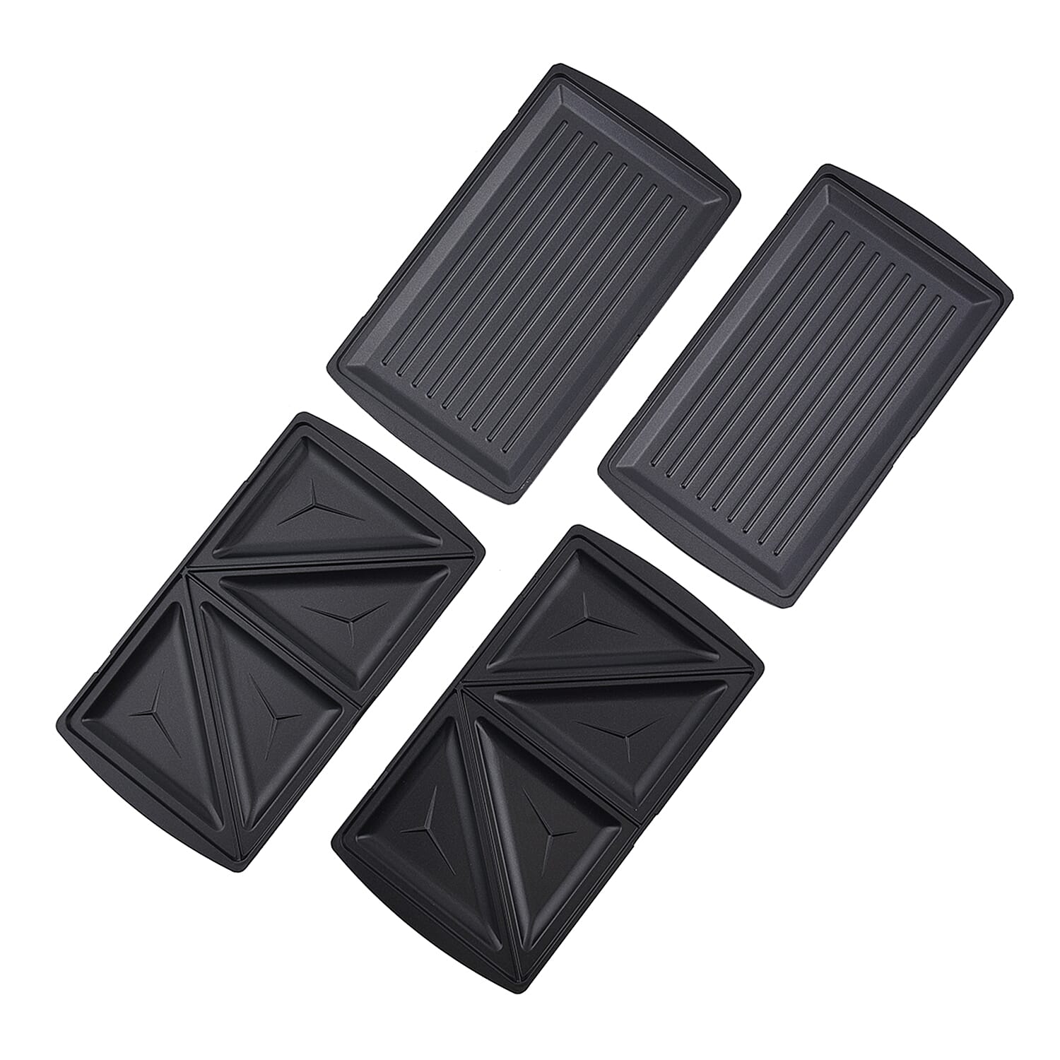 3 in 1 Non-Stick Grill, Toastie and Waffle Maker - 750W.