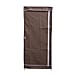 Collapsible wardrobe with Zippered and 1 Outer Pockets (Size 150x70x45 Cm) - Grey