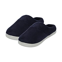 Memory Foam Home Slippers - Black