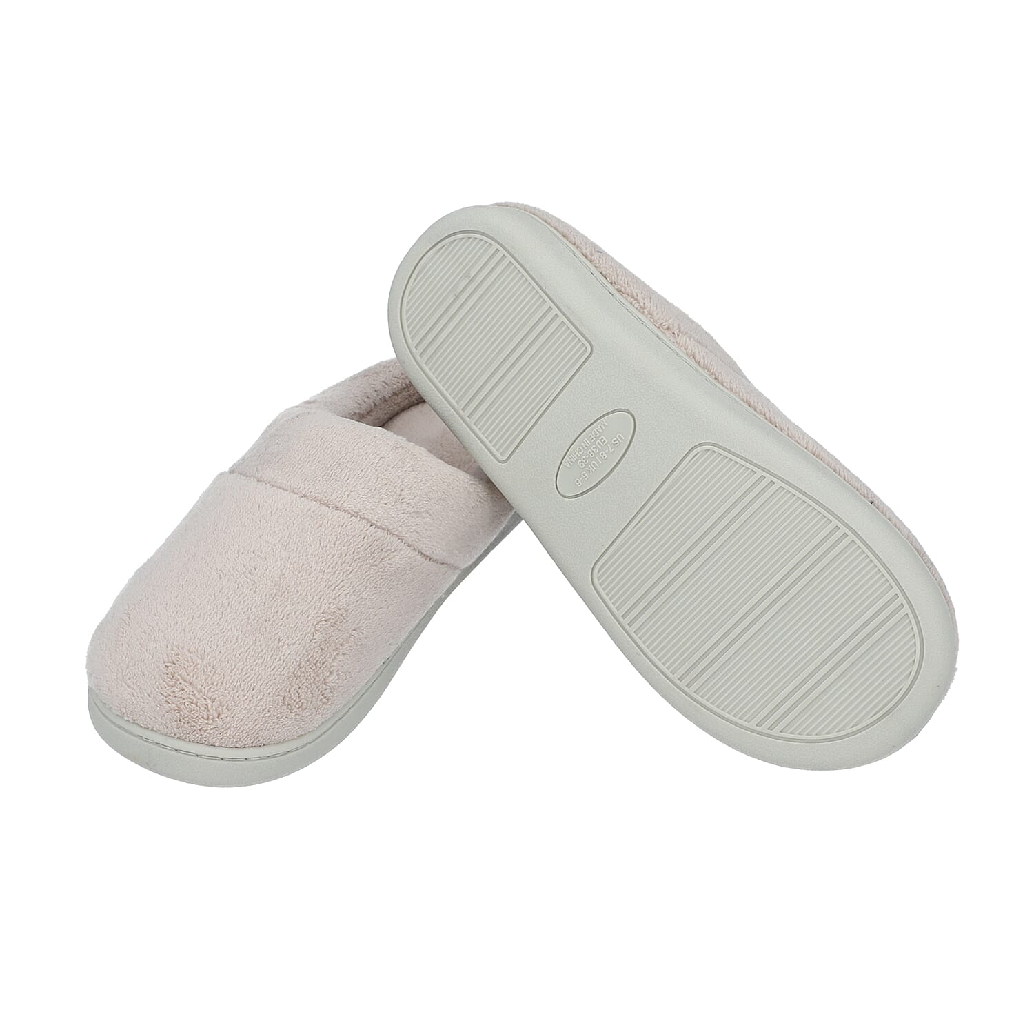 Memory Foam Home Slippers - Black