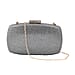 Black crystal Clutch Bag