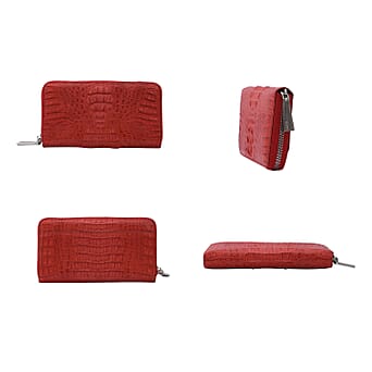 https://tjcuk.sirv.com/Products/75/9/7597960/RIVER-100-Genuine-Crocodile-Leather-Wallet-with-Zipper-Closure_7597960_1.jpg?w=342&h=342