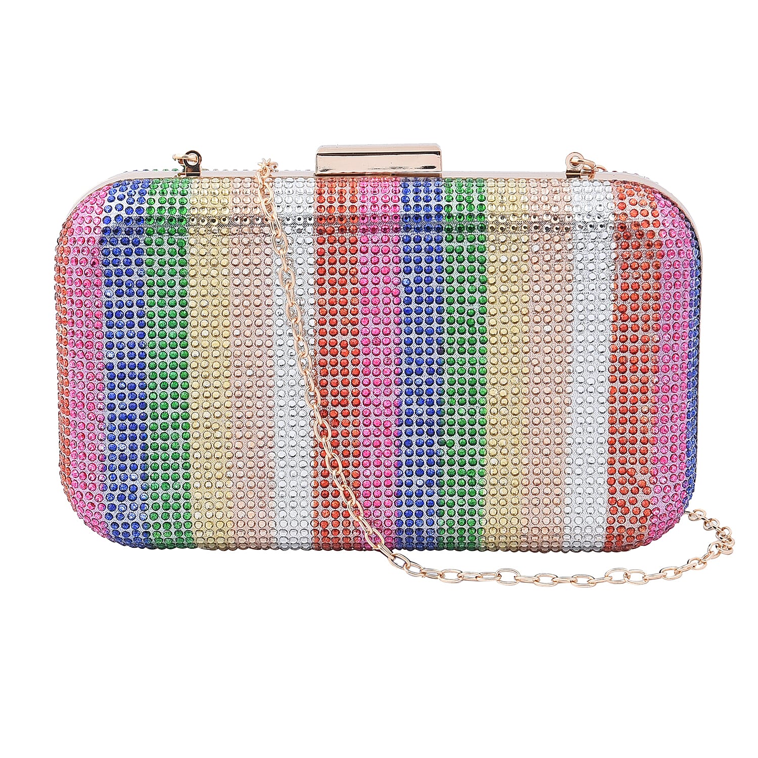 Multicolor hotsell clutch bag