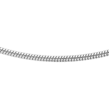 Sterling Silver 1mm Round Snake Chain 20 Inch Sterling Silver 1mm Round Snake Chain 20 Inch