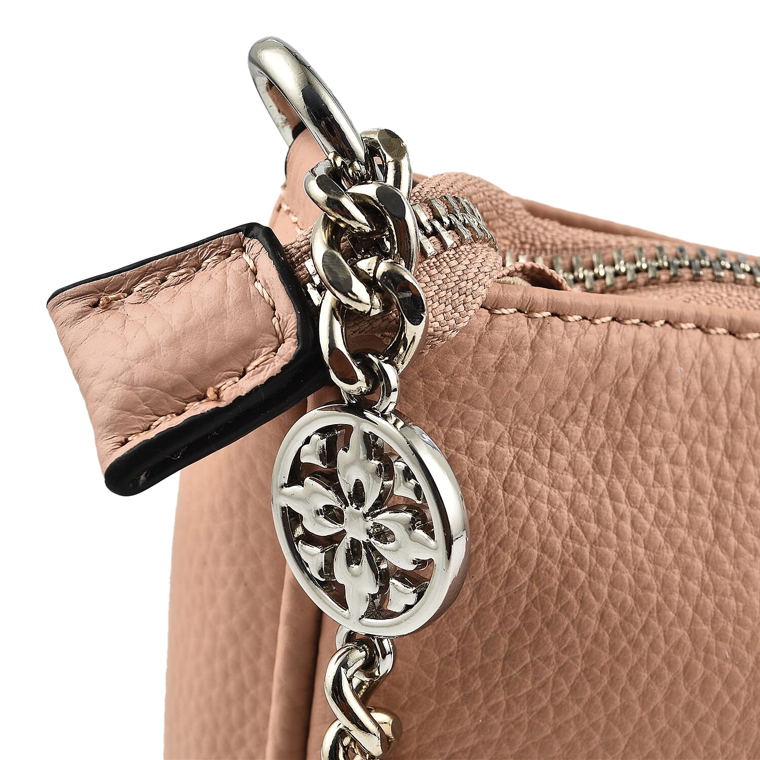 KTD by KenzoTakada Leather Shoulder Bag - Nude