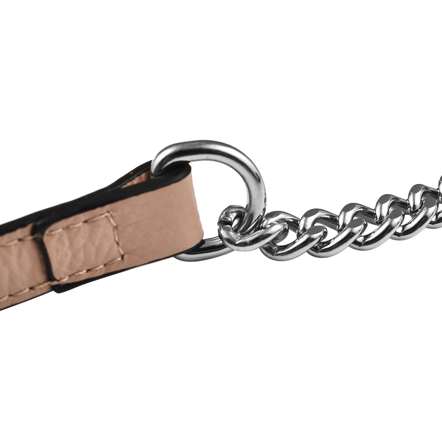 KTD by KenzoTakada Leather Shoulder Bag - Nude