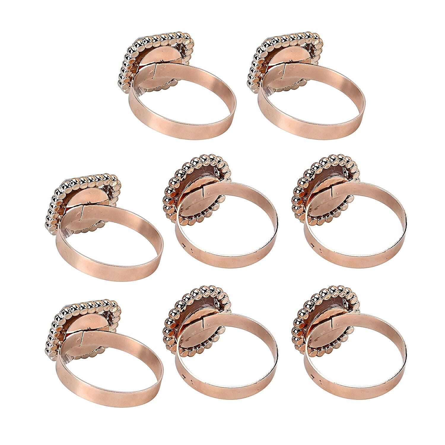 Set of 8 Napkin Rings