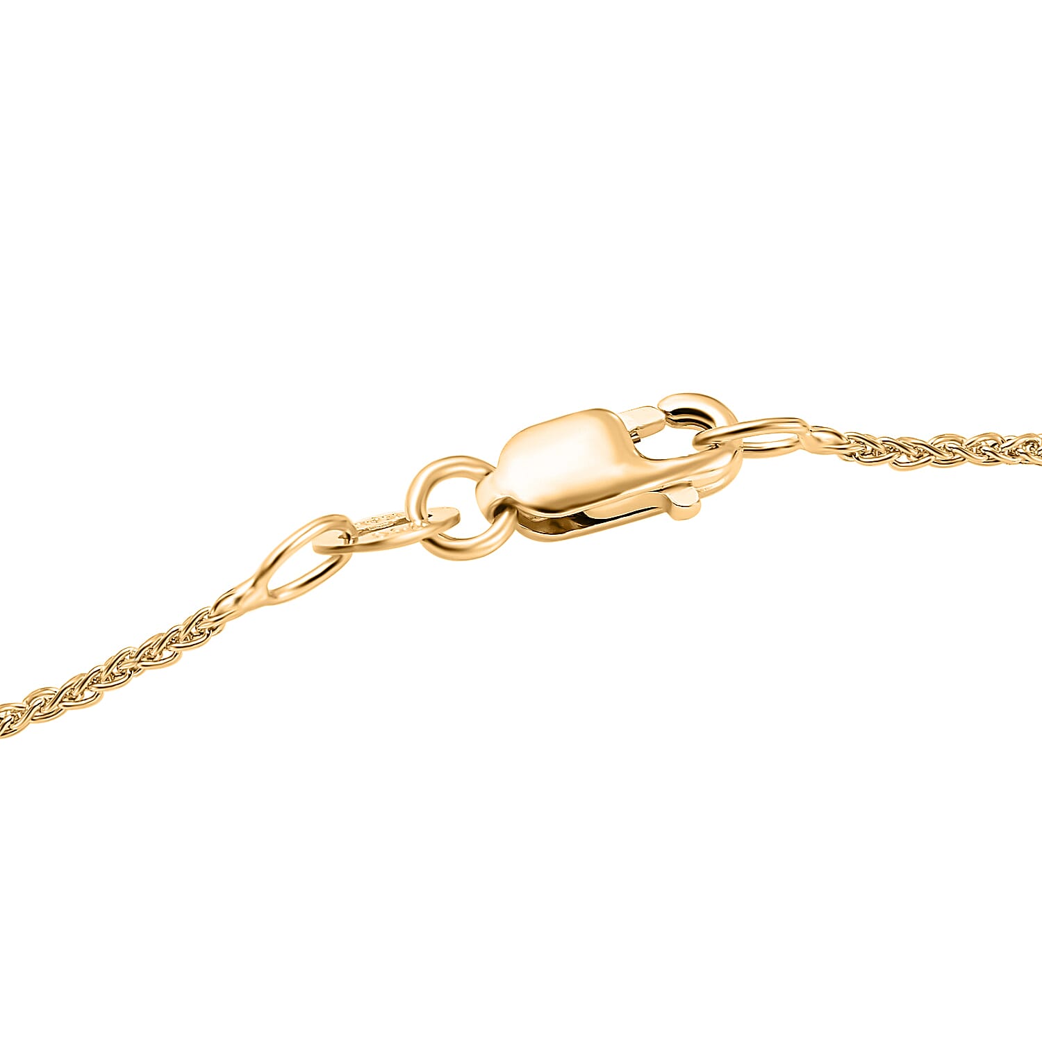 Hatton Garden Closeout- 18K Yellow Gold Spiga Chain (Size - 18)