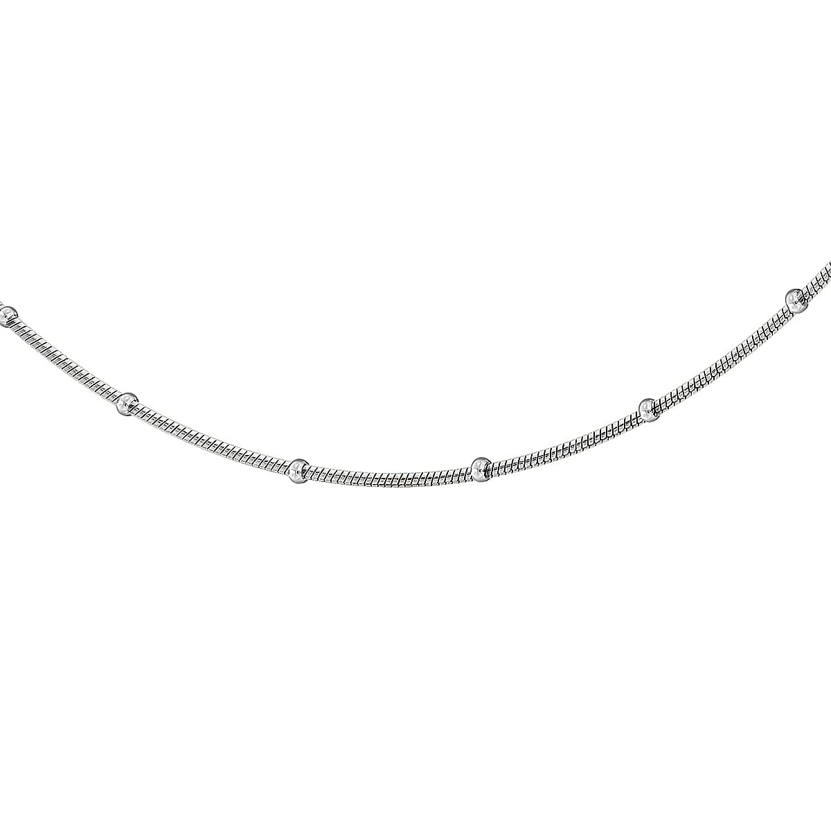Sterling Silver Chain (Size - 22),  Silver Wt. 5.5 Gms